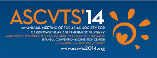 3-6 Апреля 2014 года — 22-й Конгресс Азиатского общества по сердечно-сосудистой и торакальной хирургии(ASCVTS)